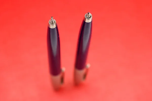 Bleistift und Stift — Stockfoto