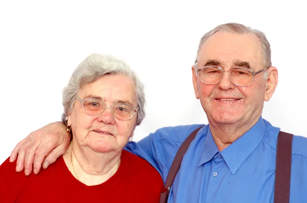 Anziani coppia felice — Foto Stock