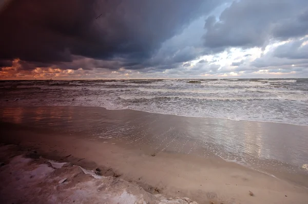 夕日の海 — ストック写真