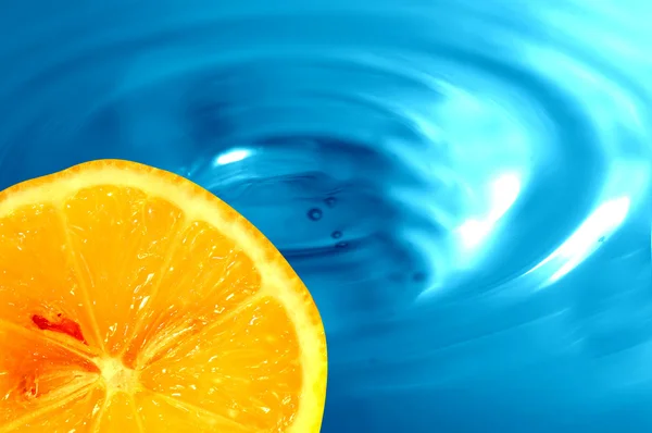 多汁的橙色背景 — 图库照片
