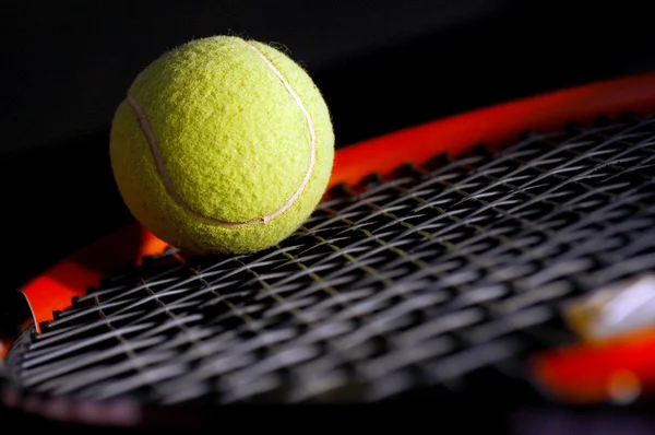 Теннисное оборудование — стоковое фото