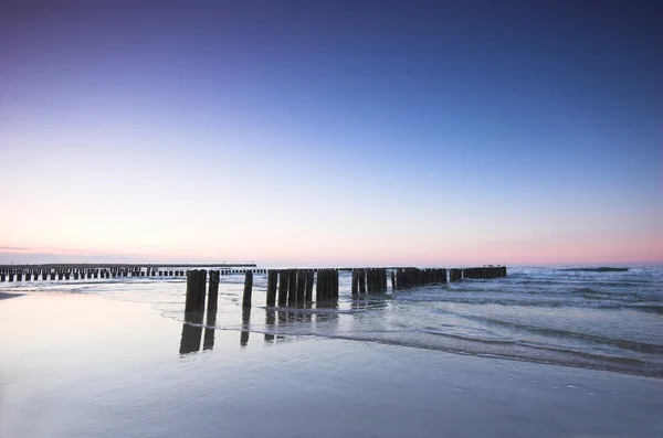 Okyanusu günbatımı — Stok fotoğraf