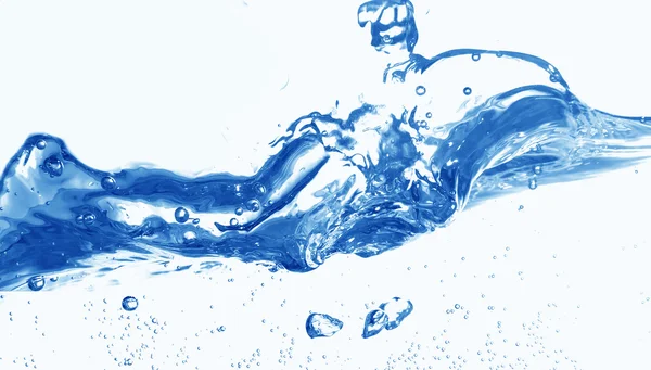 Frischwasserspritzer — Stockfoto