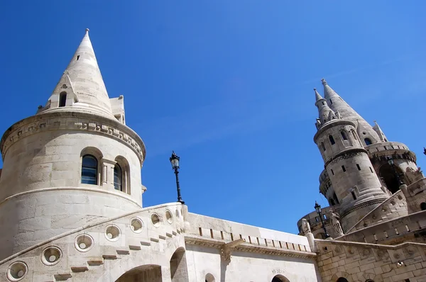 The great tower of Fishermen's Bastion — Stock Photo, Image