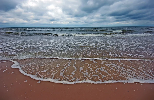 Krajobraz pochmurno morze — Zdjęcie stockowe