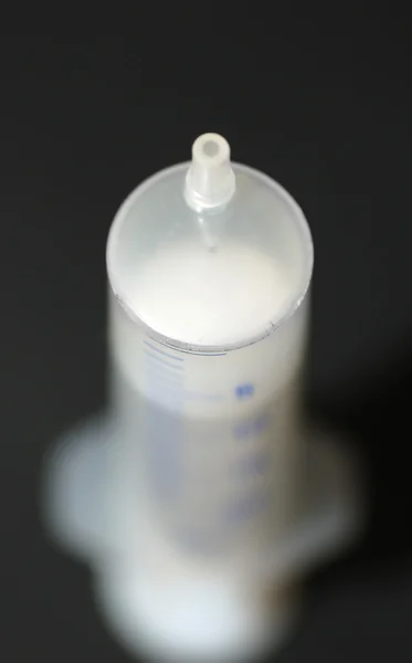 Syringe close-up — Stock Photo, Image