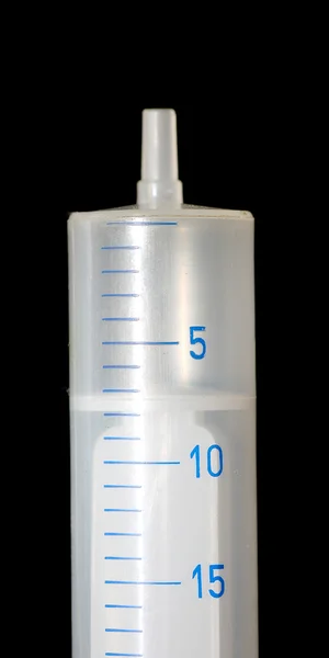 Syringe close-up — Stock Photo, Image