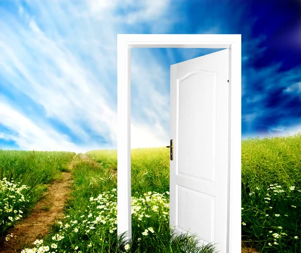 Drzwi do nowego świata — Zdjęcie stockowe