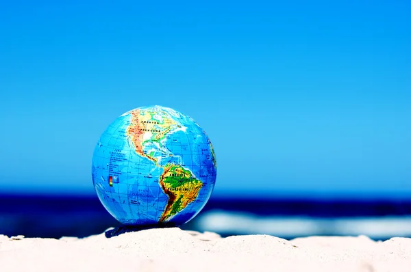 Earth globe. Conceptual image — Zdjęcie stockowe