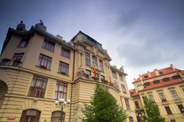Πράγα. παλιά, όμορφα κτίρια — Φωτογραφία Αρχείου