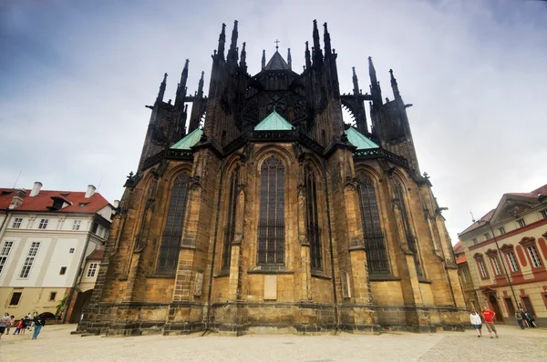 Praha. Katedral St. Vitus — Stok Foto