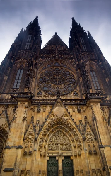 Praga. St. vitus cathedral — Zdjęcie stockowe