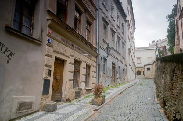 Πράγα. παλιά αρχιτεκτονική, γοητευτικό δρόμους — Φωτογραφία Αρχείου