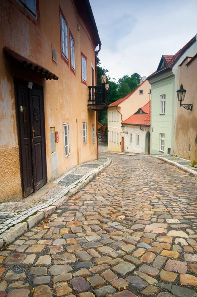 Praga. architektura stare, urokliwe uliczki — Zdjęcie stockowe