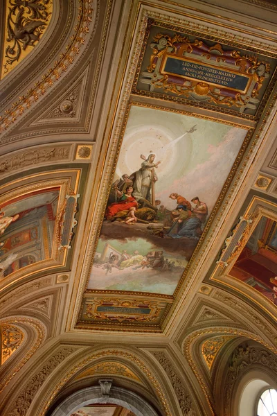 Stropní freska, Vatikán — Stock fotografie