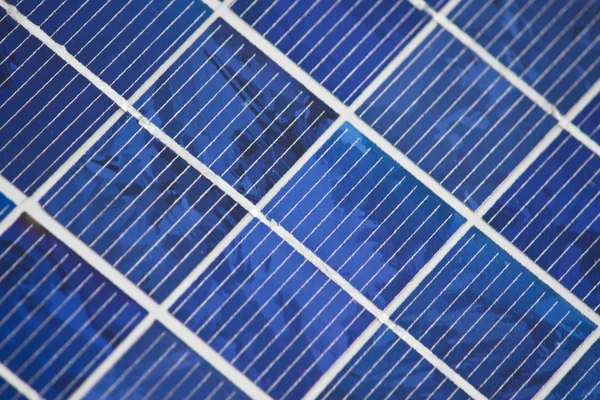 Панелі сонячних батарей Ліцензійні Стокові Фото