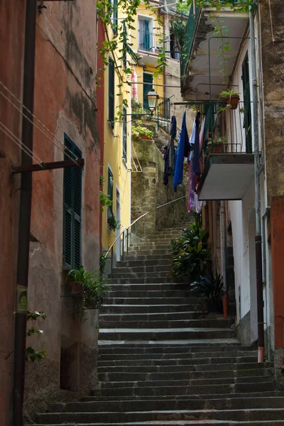Ulica w Monterosso al Mare Zdjęcie Stockowe