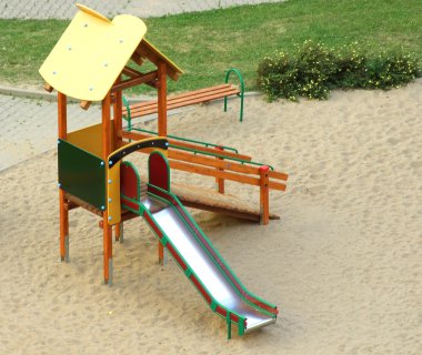 oyun alanı üzerinde slayt