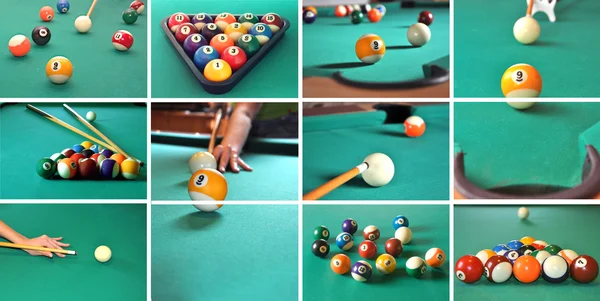 stock image Billiard game concept