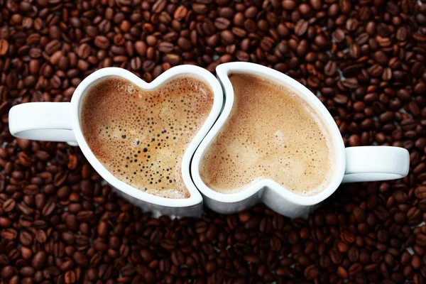 Кава з любов'ю — стокове фото