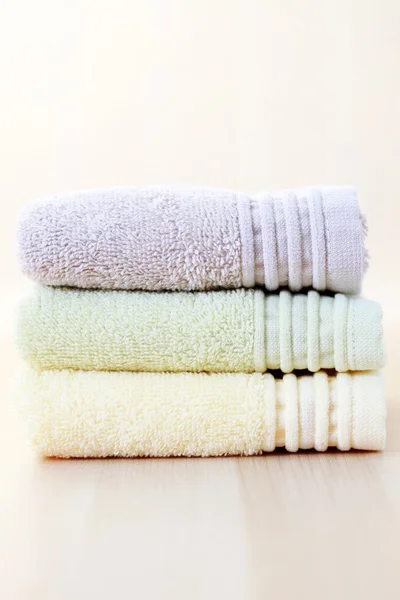 堆毛巾 — 图库照片