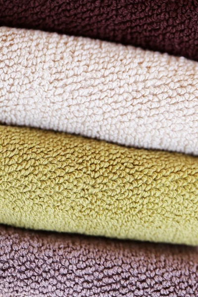 Pilha de toalhas — Fotografia de Stock