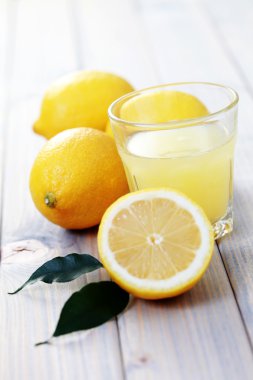 Fresh lemon juice clipart