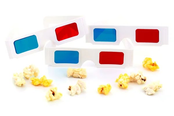 stock image 3-d glasses