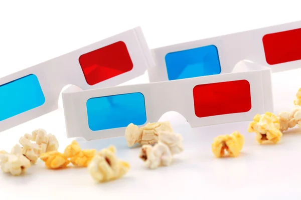 stock image 3-d glasses