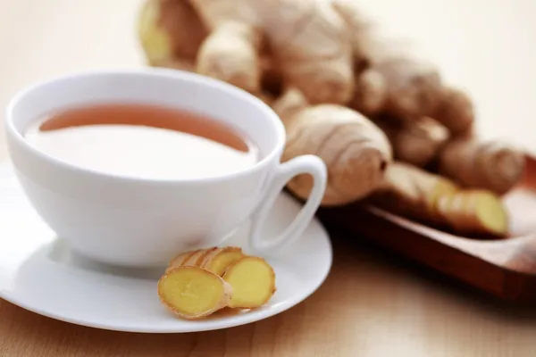 Ginger tea — Stock Photo, Image