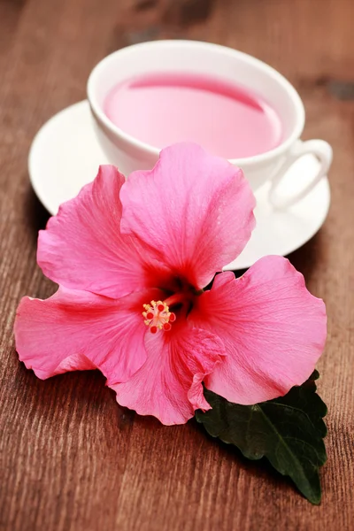 Chá Hibisco — Fotografia de Stock