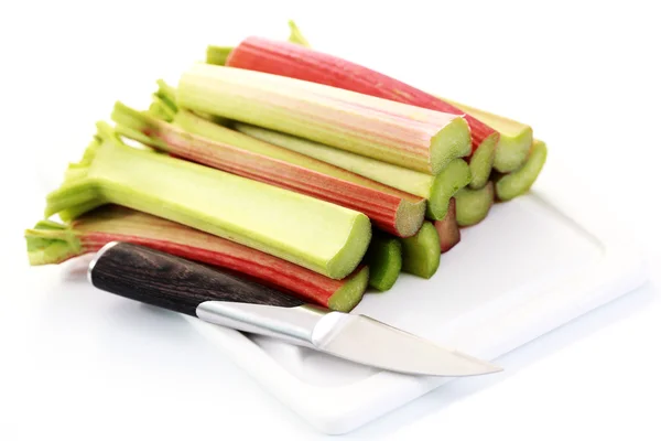 Fresh rhubarb — Stock Photo, Image