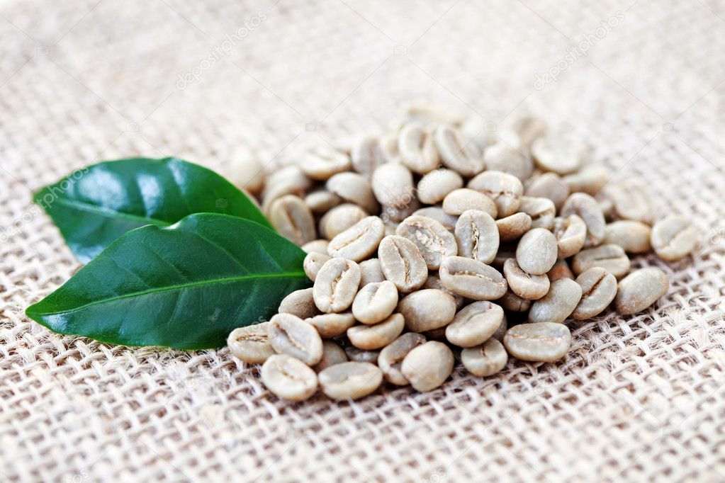 Unroasted coffee beans — Stock Photo © matka_Wariatka 3103929