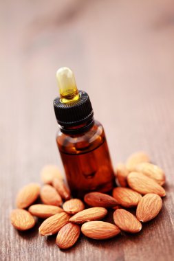 Almond essential oil clipart