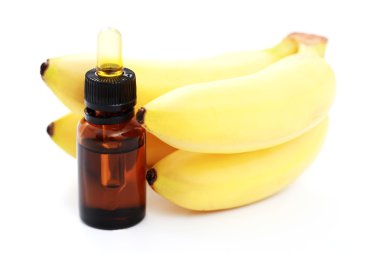 Banana essential oil clipart