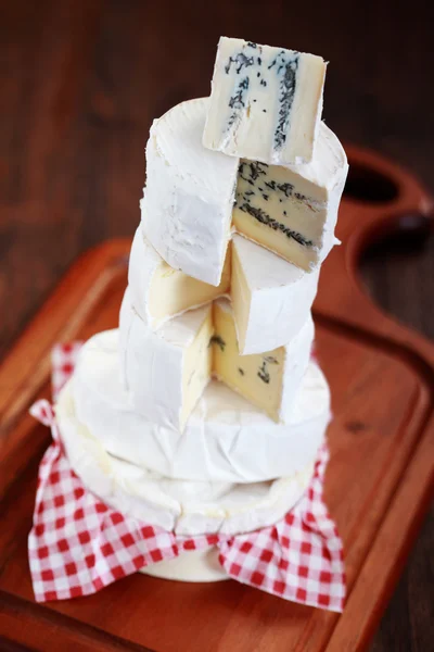 Stack of cheese — Stock Photo, Image