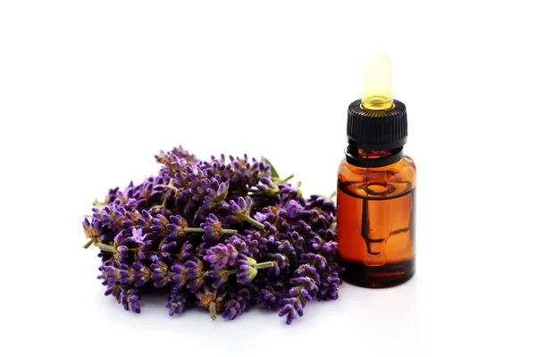 Ätherisches Lavendelöl — Stockfoto