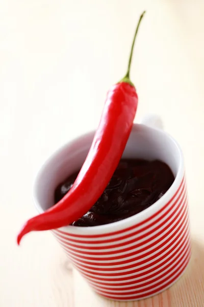 Spicy hot chocolate — Stock Photo, Image
