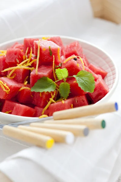 Görögdinnye saláta — Stock Fotó
