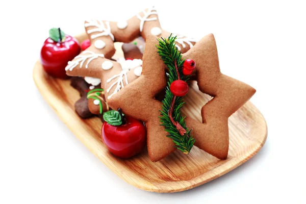 Pão de gengibre de Natal — Fotografia de Stock