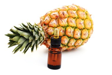 Pineapple essential oil clipart