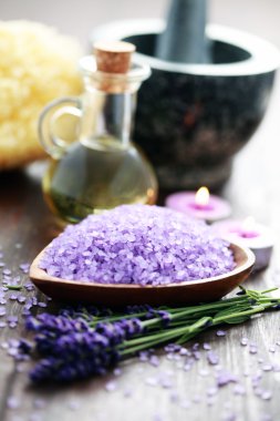 Lavender spa clipart