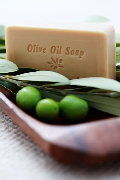 Sapone all'olio d'oliva — Foto Stock
