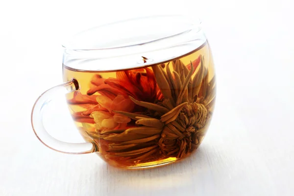 Vaso de té blanco —  Fotos de Stock