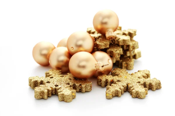 Bolas douradas — Fotografia de Stock