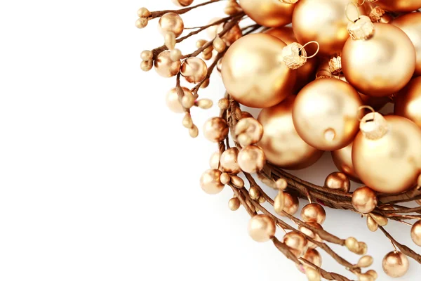 Золотые шарики — стоковое фото