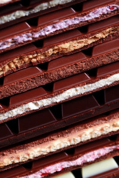 Pila de chocolate —  Fotos de Stock