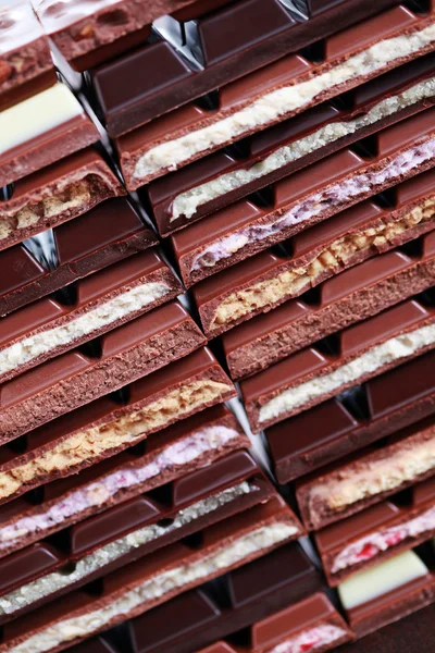 Pila de chocolate —  Fotos de Stock