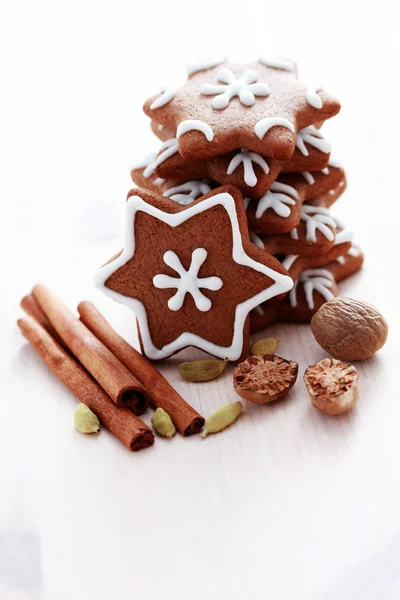 Noel gingerbreads — Stok fotoğraf