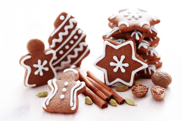 圣诞 gingerbreads — 图库照片